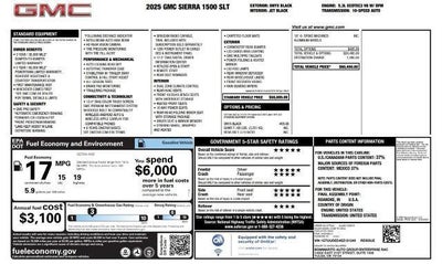 2025 GMC Sierra 1500 SLT