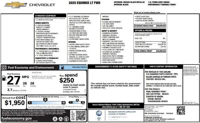 2025 Chevrolet Equinox LT