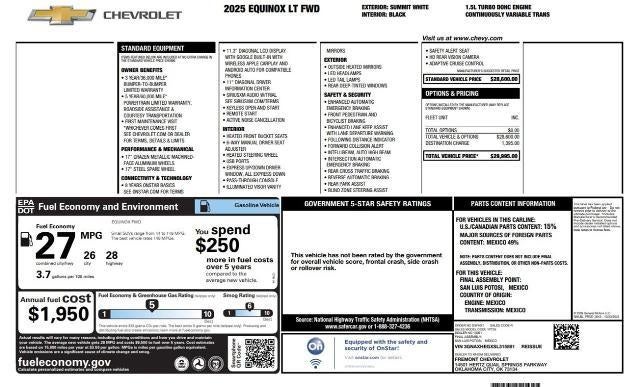 2025 Chevrolet Equinox LT