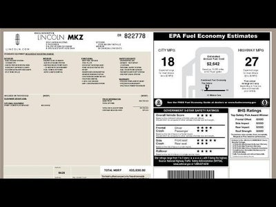2012 Lincoln MKZ Base